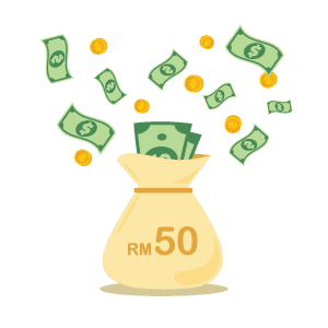 Be Influencer Free RM 50